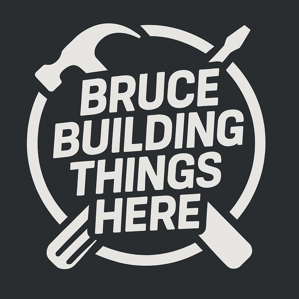 Bruce Building Things Here Logo